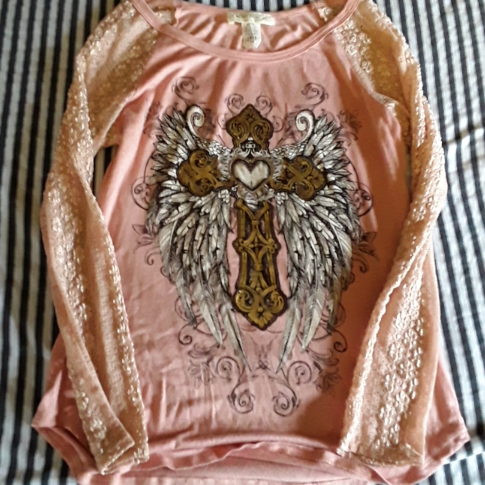 Cross blouse